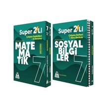 Örnek Akademi 7.sınıf Süper İkili Matematik Ve Sosyal Bilgiler Seti 2 Kitap