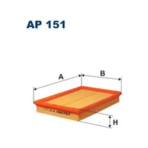 Fıltron Ap151 Hava Filtresi 1004509 1e0013z40 3885284