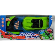 Speedy Racing Fırlatma Kollu Araba Yeşil