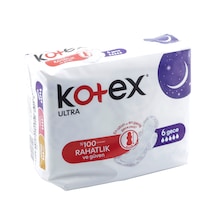 Kotex Ultra Hijyenik Ped Gece 6'lı