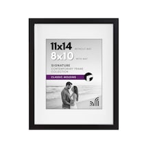 Ayrex Dayanıklı Camlı 11x14 Yüzer Resim Çerçevesi - 8x10 Fotoğraf Veya Daha Küçük - Kaydırmalı Fotoğraf Çe