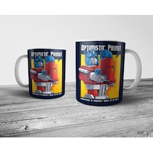 Pixxa Optimist Optimus Prime Transformers Kupa Bardak Model 1