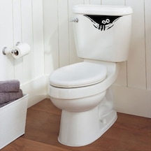 Wc Klozet için Komik Sticker Yapıştırma Model1