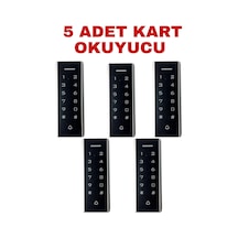 Tr Sr-205 Mf Mifare Kartlı Ve Şifreli Geçiş Sistemi Rfıd Kart Okuyucu 13.56 Mhz 5 Adet