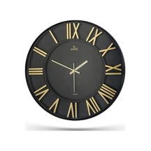 40 Cm Roma Rakamlı Duvar Saati, Modern Tasarım 0240-keçe-şekilli-48cm