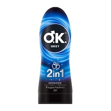 2 İn 1 Aromasız Kayganlaştırıcı Jel 200 Ml