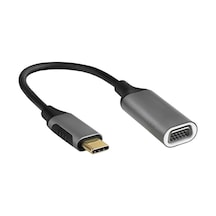 S-link Swapp Sw-u5145 Gri Metal Type-c To Vga Adaptör