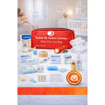 Bebek İlk Yardım Çantası, Bebekler İçin Acil Durum Çantası 50 Parça