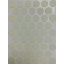 Yapışkan Vida Tapası & Yapışkan Tıpa - Krem 14 Mm Diğer