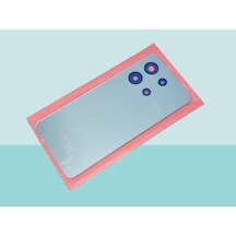 Tkgz - Xiaomi Redmi Note 13 Arka Kapak Batarya Kapağı - Mavi Çok Renkli