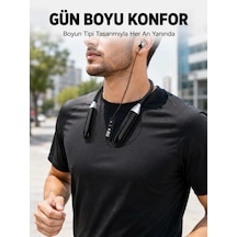 Zenvia Boyun Tipi Bluetooth Kulaklık Kablosuz Mikrofonlu Uzun Kullanım Süreli Müzik Ve Telefon Görüşme Kulaklığ