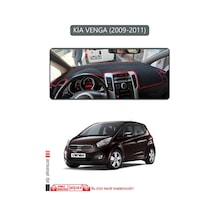Kia Venga 2009-2011torpido Koruma Halısı Gri Kenar