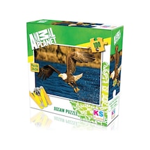 Ks Games 100 Parça Puzzle Animal Planet Kartal