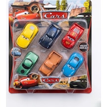 Cars 6 Lı Mini Araba Seti Renkli Karakter Araçlar Çocuk Koleksiyon Ve Oyun Seti