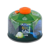 Orcamp Gaz Kartuşu Tüp 230 Gr Kts-230 Çok Renkli