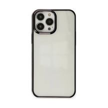 Apple Uyumlu iPhone 14 Pro Max Kılıf Element Silikon - Siyah 0.2M-Çok Renkli