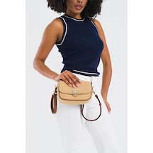 U.s. Polo Assn. Us25304 Kadın Çapraz Çanta Bej Bej