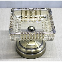 Metal Ayaklı Cam Küllük Alk4878