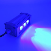 Led Aydınlatma Wall Washer Duvar Boyama 10 Cm 3w Mavi