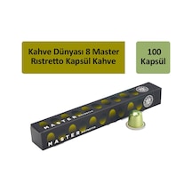 Kahve Dünyası 8 Master Rıstretto Kapsül Kahve 10 x 10'lu
