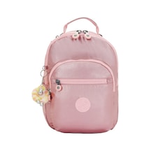 Kipling Seoul S Small Sırt Çantası Bronze Pink Met Kı57683md