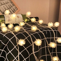 KİRPİ TOP LED IŞIK YILBAŞI AĞACI IŞIĞI NOEL LED IŞIK KİRPİ GÜN IŞIĞI LED IŞIK İP LED IŞIK MODLU 220V FİŞLİ Gün Işığı