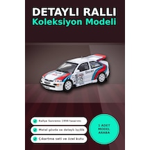 1/64 Metal Ford Escort Rs Cosworth Wrc 1994 Sanremo Maketi - Koleksiyonluk Model Bx-313345