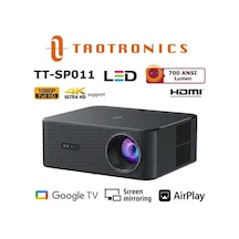 TaoTronics TT-SP011 LED Projeksiyon 1080P Ev Sinema, WiFi, Bluetooth  Lisanslı Google TV
