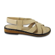 Venüs 22981213 Kadın Deri Sandalet 22981213-R0152 Bej