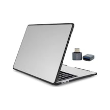 Macbook Air 15.3 İnç Kılıf A2941 M2 A3114 M3 A3241 M4 A3448 M5 Uyumlu Shockproof Rugged Hard Case Tpu Bumper Tam Koruma Anti Fingerprint Mat Sert Kapak Şeffaf Belirtilmemiş