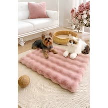 My Evilla Peluş Yumuşak Yıkanabilir Bubble Kedi Köpek Yatağı Minder