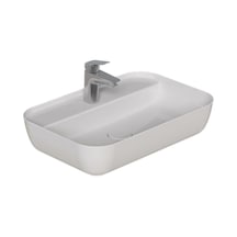 Dura Nexus Lavabo Set Tezgah Üstü Delikli 40 x 60 CM Ince Yanak