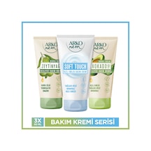 Arko Nem Bakım Serisi Zeytinyağlı,soft Touch,avokado Krem 3x60 Ml