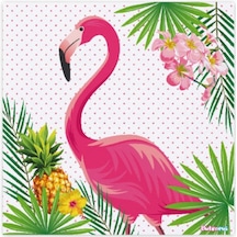 Flamingo Temalı Peçete