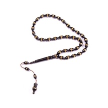Burhan Sağlam Arpa Kesim 11x7 Mm Pirinç Sarmallı Kuka Sistem Püsküllü Tesbih Bs24233
