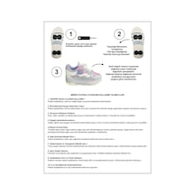 Mira 4 Tekerlekli Patenli Işıklı Spor & Paten Dönüşümlü Çocuk Ayakkabısı Bej - Pudra