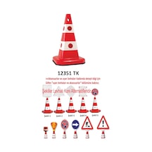 Kedi Gözlü Trafik Konisi - Evelux