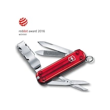 Victorinox 0.6463.T Nailclip 580 Tırnak Makaslı Kamp Çakı Kırmızı - Siyah