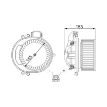 Bmw 418i F32-f82 Kalorifer Motoru 2016-2019 Mahle Ab257000s
