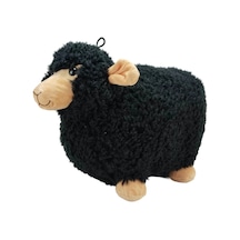 Sesli Koç Koyun Kuzu Peluş Oyuncak Hediyelik Uyku Arkadaşı 30 Cm Siyah
