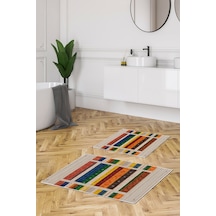 Alanur Trend Kaymaz Taban Dijital Banyo Takımı Kt464 Renkli
