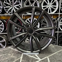 17" İnç 5x112 Proteria Gunmetal Cady Leon Golf Jetta Jant Takım