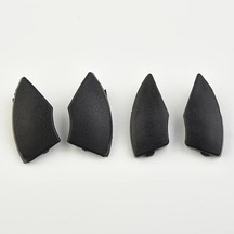 Hightower Fiat 500 Cd Düğme Siyah Dekoratif Kapak 4 Adet Pil Hariç