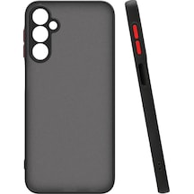 Samsung Galaxy  Uyumlu,  A25 5g Kılıf Montreal Silikon Kapak - Siyah