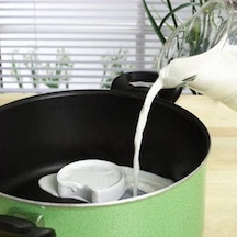 2 Adet Süt Taşırmaz Seramik Tencere İçi Taşma Önleyici Süt Taşı T