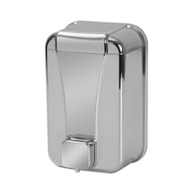 Plastik Sıvı Sabunluk Duvar Tipi Komple Krom 500 ml