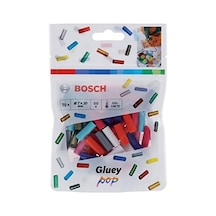 - Gluey Tutkal Çubuğu - Renkli 70&apos Li Paket , Renkli Tutkal Çubukları, Sıcak Tutkal Kalemi Gluey Aksesuarı