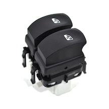 Renault Modus Sol Ön İkili Cam Açma Düğmesi 2004-2009 Beyaz Soket