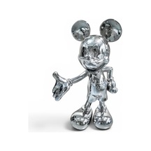 Mickey Mouse Küçük Biblo Gümüş Kaplama 29 Cm