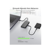 Connect 8 Portlu Usb-c Hub, 4k 60hz E Kadar Çözünürlükleri Destekleyen Ekran Uyumu, Mac, Windows Ve Chromebook İle Çalışır, 100 W Pd, 10 Gbps Veri Aktarım Hızı Ve 2,5 Gbps Ethernet - Gri